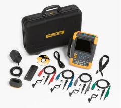 Fluke 3894617 190-104/EU/S Color-ScopeMeter de 4 canales 100 Mhz + Kit SCC incluido