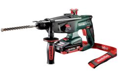 Metabo 600210800 Martillo combinado sin cable KHA 18 LTX SDS-Plus 18V 4,0Ah LiHD