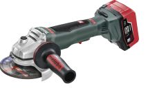 Metabo 613075660 Amoladora angular rápida WPB 18 LTX BL 125 18V 5,5Ah LiHD con interruptor de palanca