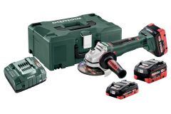 Metabo 613077940 Amoladora angular rápida WB 18 LTX BL 125 18V 2 x 5,5Ah LiHD / 1 x 4,0Ah LiHD en Metaloc