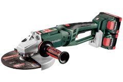 Metabo WPB 36-18 LTX BL 230 2 x amoladora angular sin cable de 18V 230 mm 4 x batería 18V 8,0Ah LiHD en maletín 613102810