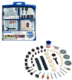 Dremel 2615S723JA 723JA Juego de accesorios 100 piezas