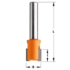 CMT 702.220.11 Fresa de rebajo y de canto de 22 mm con chaflán abierto de 6 mm de mango