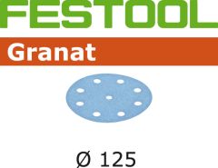 Festool 497168 Discos de lijado Granat STF D125/90 P100 GR/100