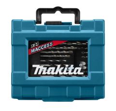 Makita D-36980 Juego de brocas/tornillos de 34 piezas en maletín de alta calidad.