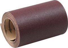 Makita P-38124 Rollo de papel de lija 120mm x 5 mtr. Grano 80 ROJO