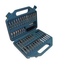 Makita P-45272 Juego de 42 piezas con puntas de tornillo y brocas en maletín