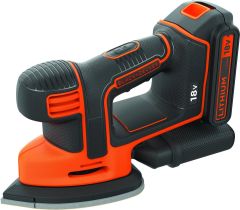 Black & Decker BDCDS18-QW Lijadora Delta 18 voltios 1,5 Ah Li-ion