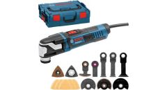 Boschw GOP 55-36 Multiherramienta profesional 550 watts en L-Boxx 0601231101 + accesorios