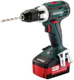 Metabo 602102500 Taladro inalámbrico BS18LT 18V 4.0Ah Li-Ion