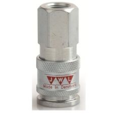 JWL C532002 Acoplamiento rápido ORION JWL 1/4 pulgadas rosca hembra con anillo de seguridad de acero