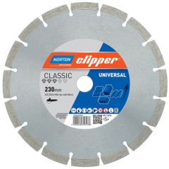 Norton Clipper 70184626813 Hoja de sierra de diamante universal clásica 350 x 25,4 mm