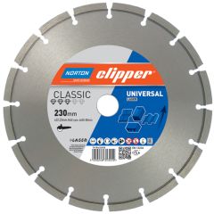 Norton Clipper 70184626842 Hoja de sierra diamantada Classic Universal Laser 350 x 25,4 mm