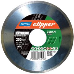 Norton Clipper 70184630335 Hoja de sierra Extreme Ceramic Diamond 350 x 25,4 mm