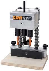 CMT CMT333-4300set Bisagras para taladrar Juego completo con maletín, soporte para cabezal de taladro, cabezal de taladro, 2 brocas y 1 potenciómetro Enrollador de ventanas