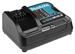 Makita 197363-4 Cargador DC10SB para baterías deslizantes de 10,8 a 12 voltios como máximo