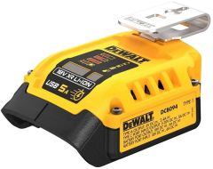 DeWalt DCB094K-QW Adaptador de carga USB de 18 voltios XR