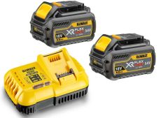 DeWalt DCB118T2-QW Kit de inicio FlexVolt - 2 baterías FlexVolt 54V 6.0Ah Li-Ion + cargador rápido DCB118