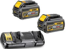 DeWalt DCB132T2-QW Kit de inicio FlexVolt - 2 x batería FlexVolt 54V 6.0Ah Li-Ion + cargador doble DCB132