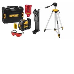 DeWalt DCE088LRTRI Láser autonivelante de líneas cruzadas con rayo rojo + 5 años de garantía del distribuidor + Trípode DE0881T