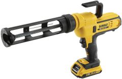 DeWalt DCE560D1-QW DCE560D1 Pulverizador de cartuchos 18V 2.0Ah Li-Ion Cartuchos 310ml