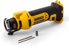 DeWalt DCS551N-XJ Cortadora de placas de yeso 18v batería y cargador