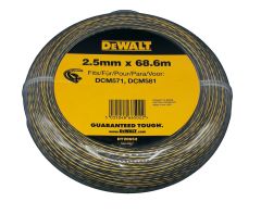 DeWalt DT20652-QZ recambio de alambre de corte de césped 2,5 mm x 68,6 mtr DCM571/DCM581