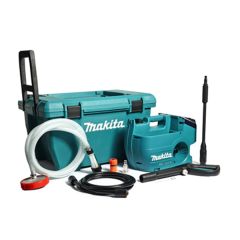 Makita DHW080ZK 2 x limpiadora de alta presión de 18 voltios, sin baterías ni cargador en maletín