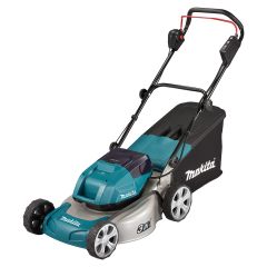 Makita DLM463PT2 Cortacésped sin cable 46 cm 2 x 18 Volt 5.0Ah Li-Ion