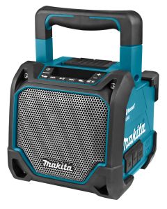 Makita DMR202 Altavoz de construcción con Bluetooth y reproductor multimedia, sin baterías ni cargador