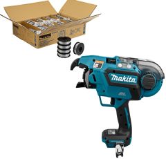 Makita DTR180ZJSET2 PRECIO DEL CONJUNTO 2 - 30 cajas de alambre galvanizado 191A57-9 + regalo DTR180ZJ Trenzadora de baterías de 14,4 - 18 voltios sin baterías ni cargador