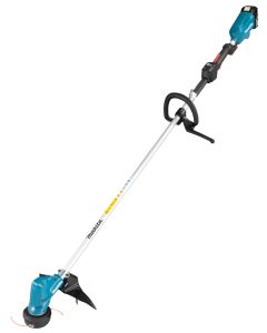 Makita DUR190LZX9 Accu Trimmer 18V mango D con cabezal de cable de llenado rápido sin baterías ni cargador