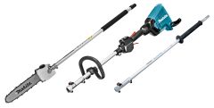 Makita DUX60ZX12 Accu Combi System D-handle 2 x 18V excluyendo baterías y cargador + Accesorio para motosierra y mango de extensión