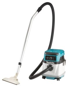 Makita DVC150LZ Aspirador híbrido 230V/2x18V sin baterías ni cargador para el mercado de la limpieza + 5 años de garantía del distribuidor