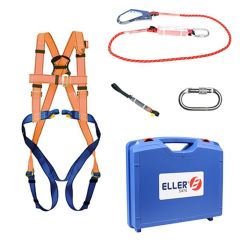 Ellersafe FP-SET-SB-BASIC Juego de protección contra caídas Construcción de andamios Básico Talla M-XL