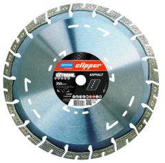 Norton Clipper 70184694913 Hoja de sierra de diamante para asfalto extremo 500 x 25,4 mm en seco/húmedo