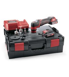 Flex-tools 418102 PXE 80 10.8-EC/2.5 P-Set Pulidora Rotativa 10.8 Voltios 2.5 Ah Li-ion + Accesorios