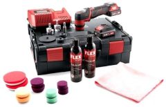 Flex-tools 469076 PXE 80 10.8-EC/2.5 P-Set Pulidora Rotativa 10.8 Voltios 2.5 Ah Li-ion + Accesorios