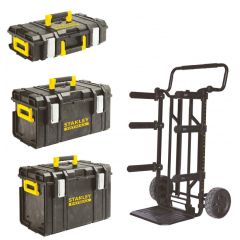 Stanley FMST1-75683SB Fatmax toughsystem - Carro con DS150, DS300 y DS400 Toughbox