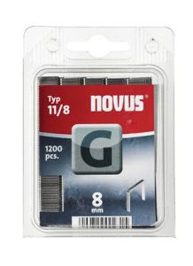 Novus 042-0385 G 11/8 Grapas 8 mm 1200 Piezas