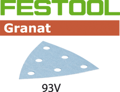 Festool 497399 Hojas de lijado Granat STF V93/6 P320 GR/100