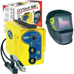 Gys 5192030435 GysmiSet - Gysmi 160P Lasinverter 160A + LCD Master 11 Casco de soldadura automático