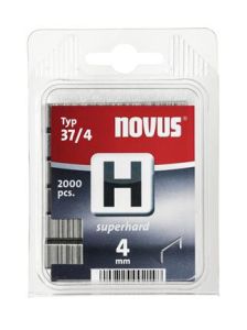 Novus 042-0368 H 37/4 Grapas 4 mm 2000 Piezas