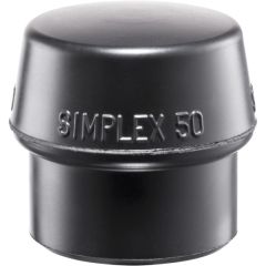 Halder 3202.040 3202040 Tapa de martillo SIMPLEX, goma 40 mm