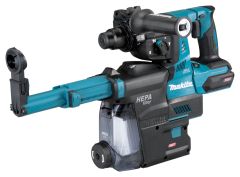 Makita HR003GZ02 Martillo combinado SDS-Plus 40V Max con extracción de polvo, sin baterías ni cargador