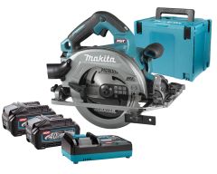 Makita ¡HS004GM202 Sierra circular Accu 190 mm 40V max 4.0Ah Li-Ion + 5 años de garantía del distribuidor!