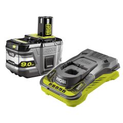 Ryobi 5133004421 RC18150-190 Batería One+ 18 Volt 9.0 Ah Li-ion + Cargador