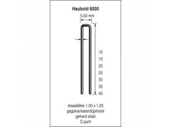 Haubold 503228 KL6035 Grapas CNK 35 mm Galvanizadas 5000 uds.