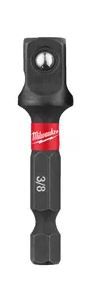 Milwaukee 4932478054 Adaptador de enchufe: ¼? HEX - Cuadrado de arrastre de 50 mm