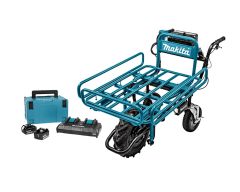 Makita DCU180Rek Carretilla DCU180Z 18V + Estante + Kit de arranque 18 Volt 5.0 AH Li-ion